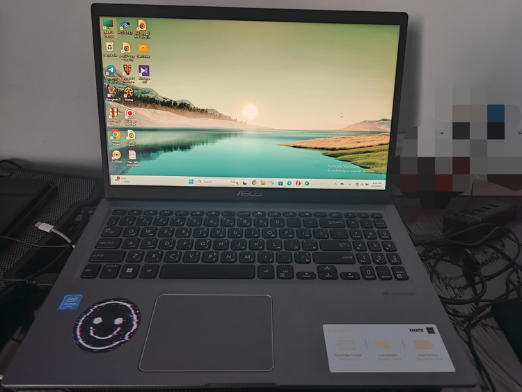 لپ تاپ 15.6 اینچی ایسوس مدل X515MA Celeron N4020 8GB 512SSD